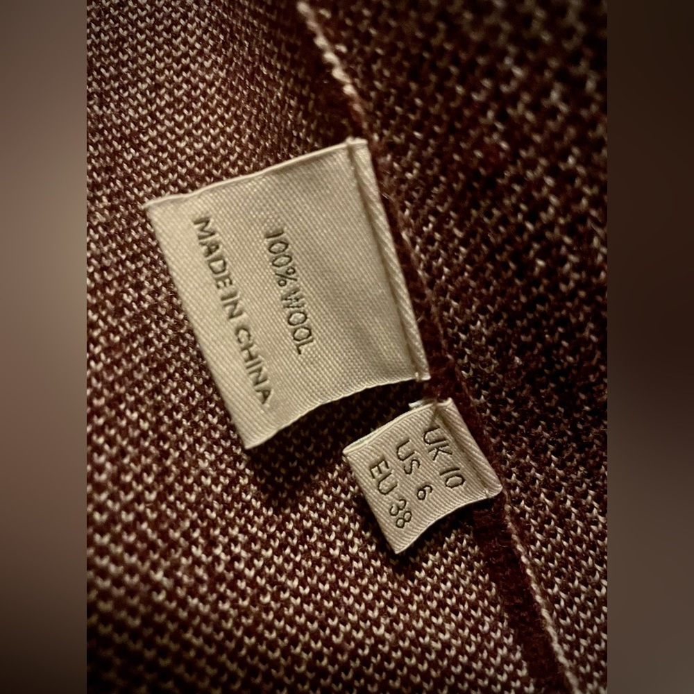 Retro wool cardigan - Picture 4 of 4